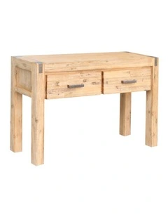 Solid Acacia Hall Table in Oak
