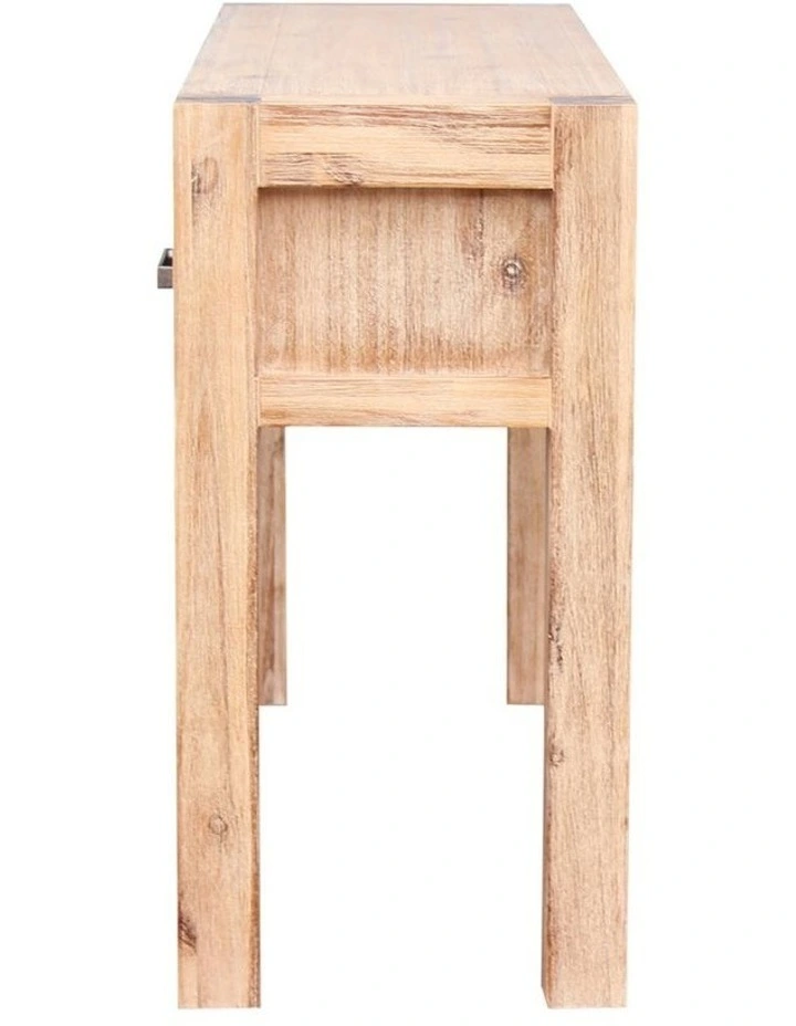 Solid Acacia Hall Table in Oak image 5