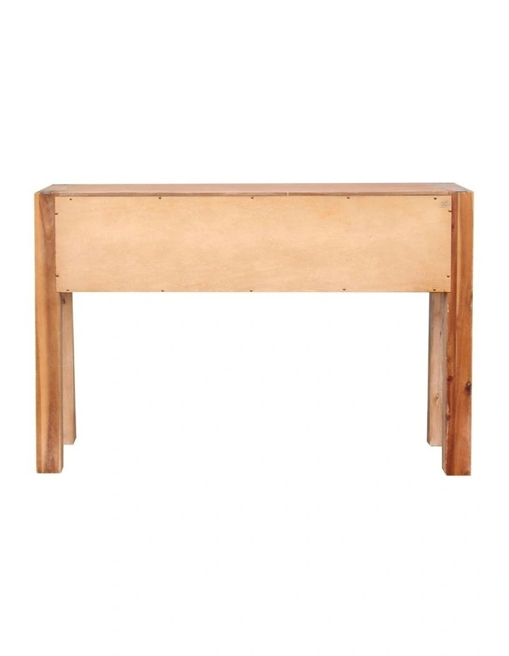 Solid Acacia Hall Table in Oak image 6