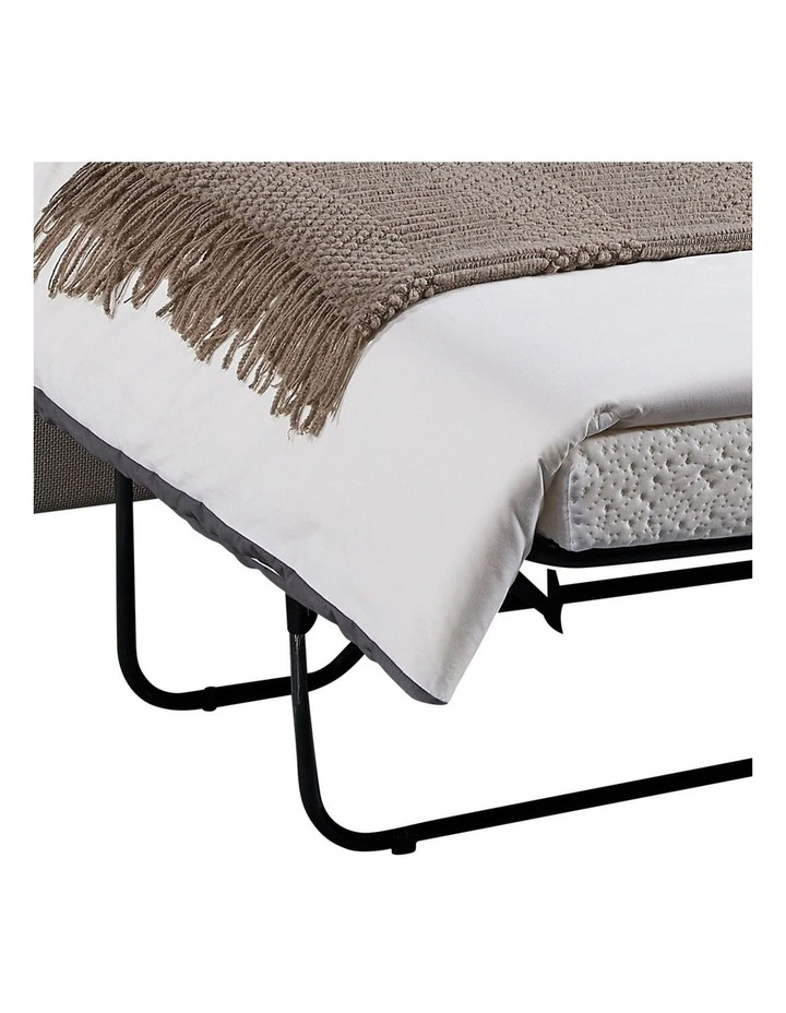 3 Seater Sofa Bed in Beige image 4