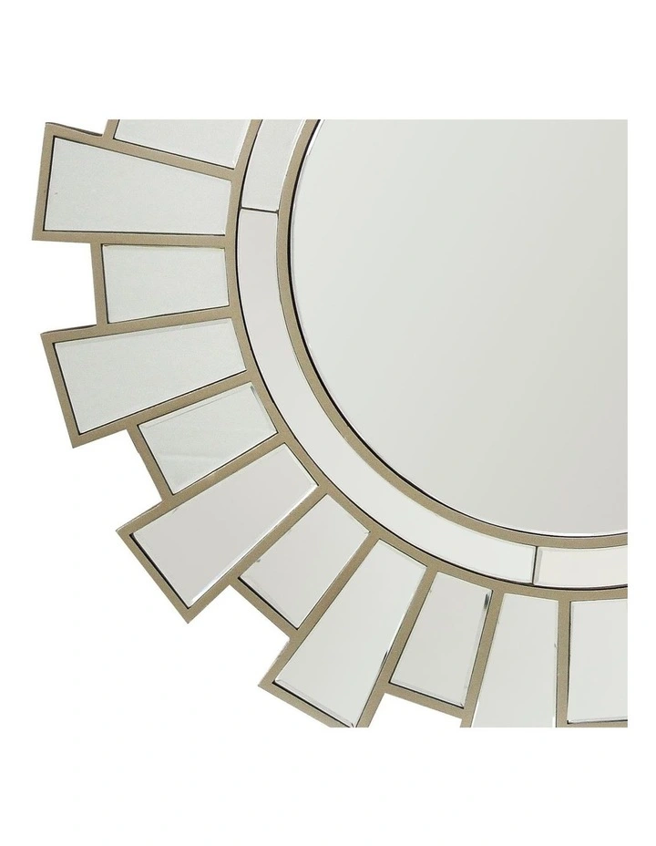 Wall Mirror MDF in Silver image 5