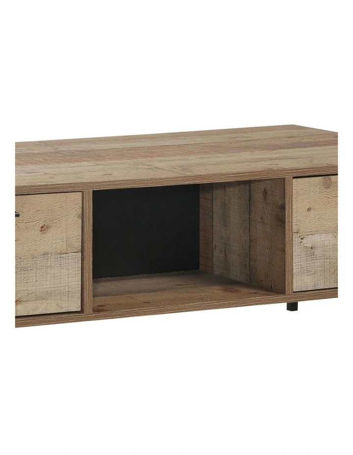 Particle Board Coffee Table in Oak image 4