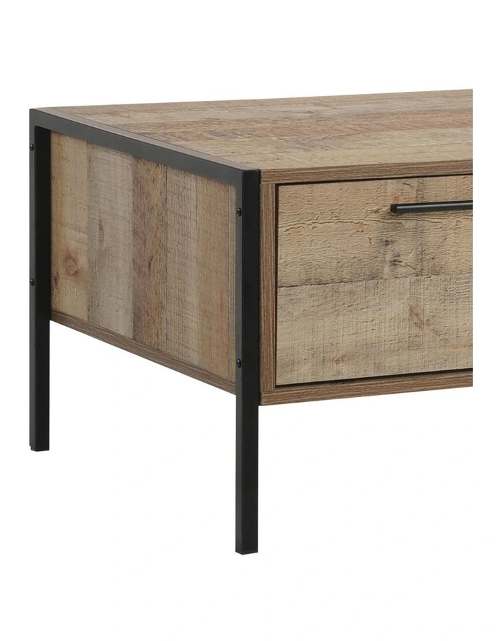 Particle Board Coffee Table in Oak image 6