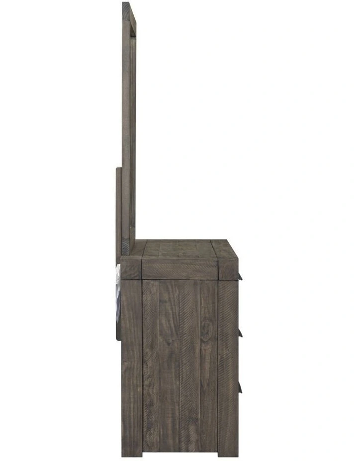 Slim Metal Handles Dressing Chest in Grey image 4