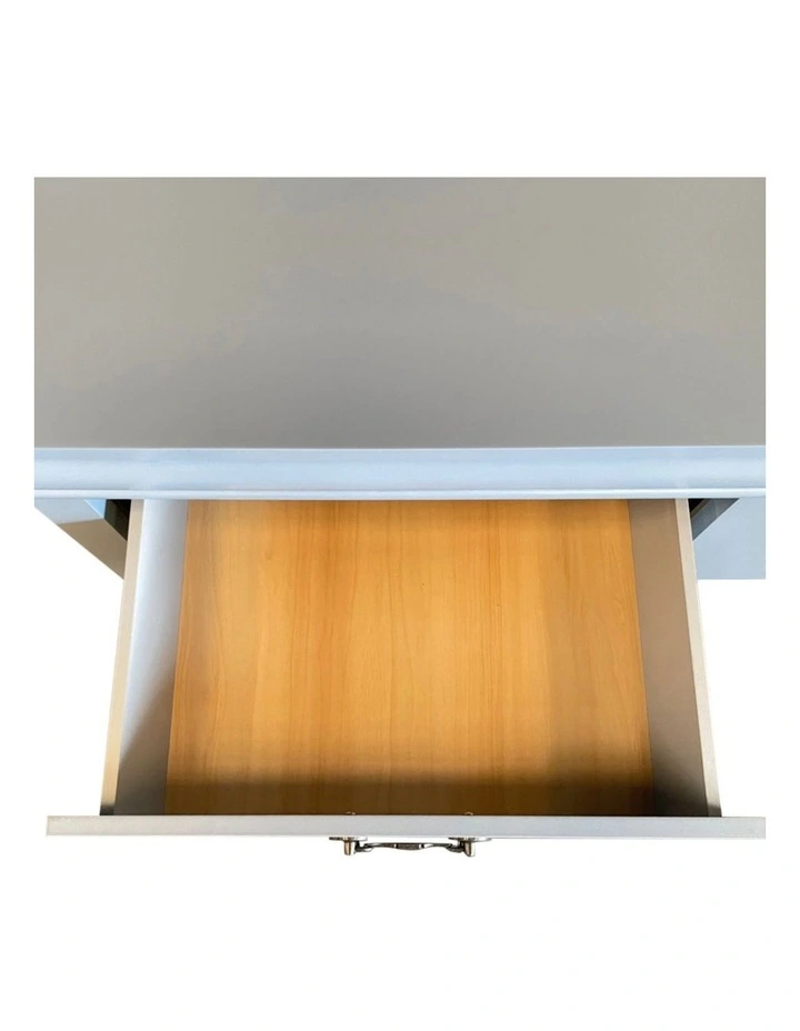 Solid Wood Mirror Dressing Chest in Grey image 5