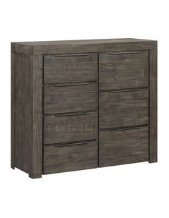Tallboy 7 Storage Drawers in Grey
