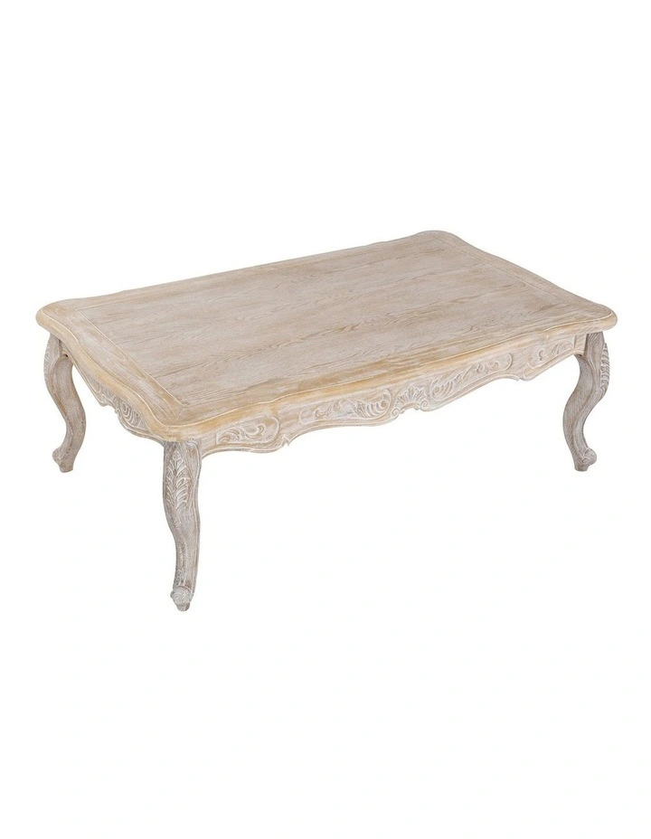 Solid Wood Coffee Table in Oak image 2