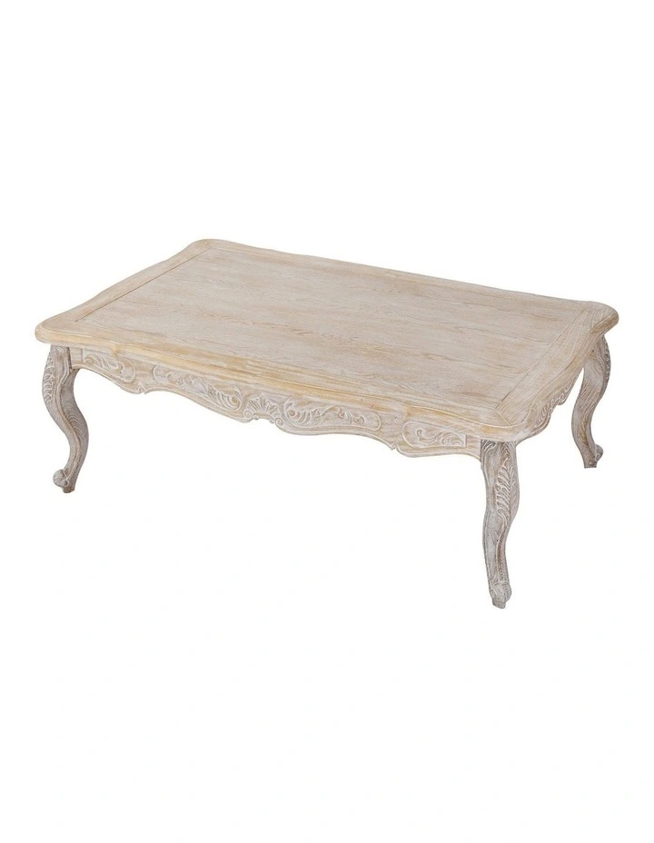 Solid Wood Coffee Table in Oak image 3
