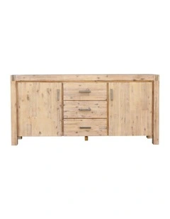 Solid Acacia Buffet Table in Oak