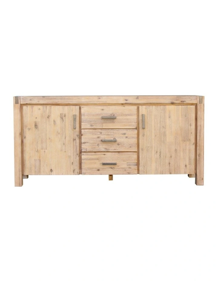 Solid Acacia Buffet Table in Oak image 1