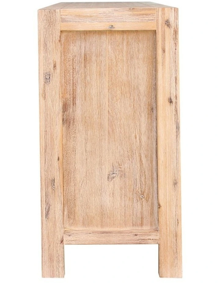 Solid Acacia Buffet Table in Oak image 3
