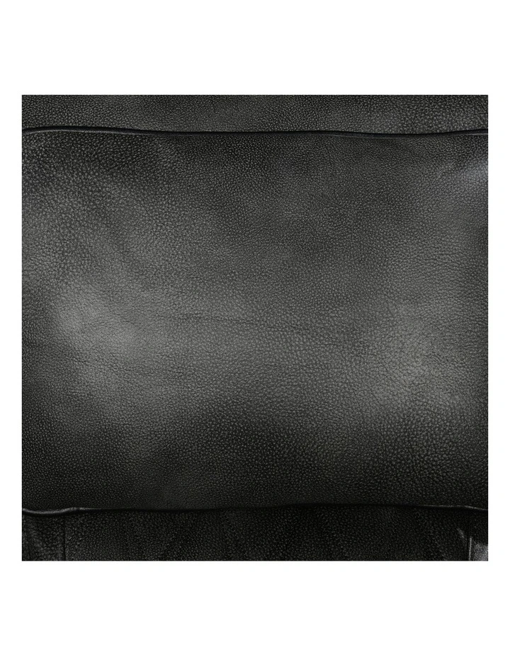 3R Electric Led Air Leather Recliner  in Dark Grey image 6