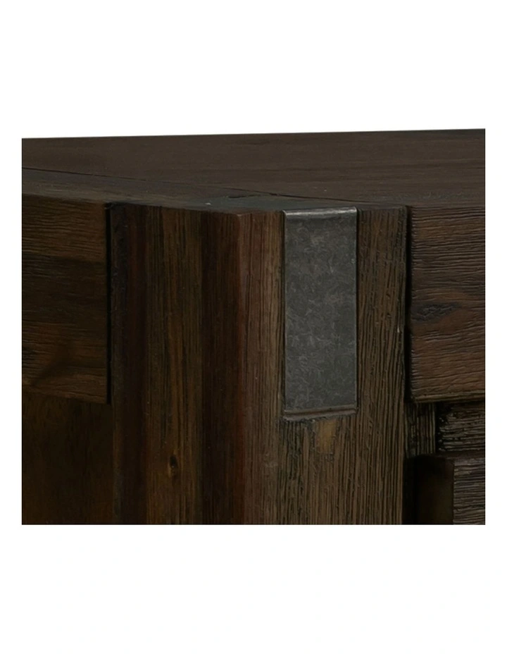 Solid Wood Coffee Table in Chocolate image 4