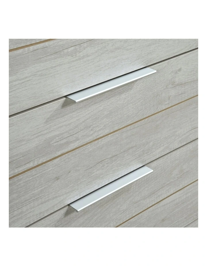 Tallboy Natural Wood like Mdf in White Ash image 4