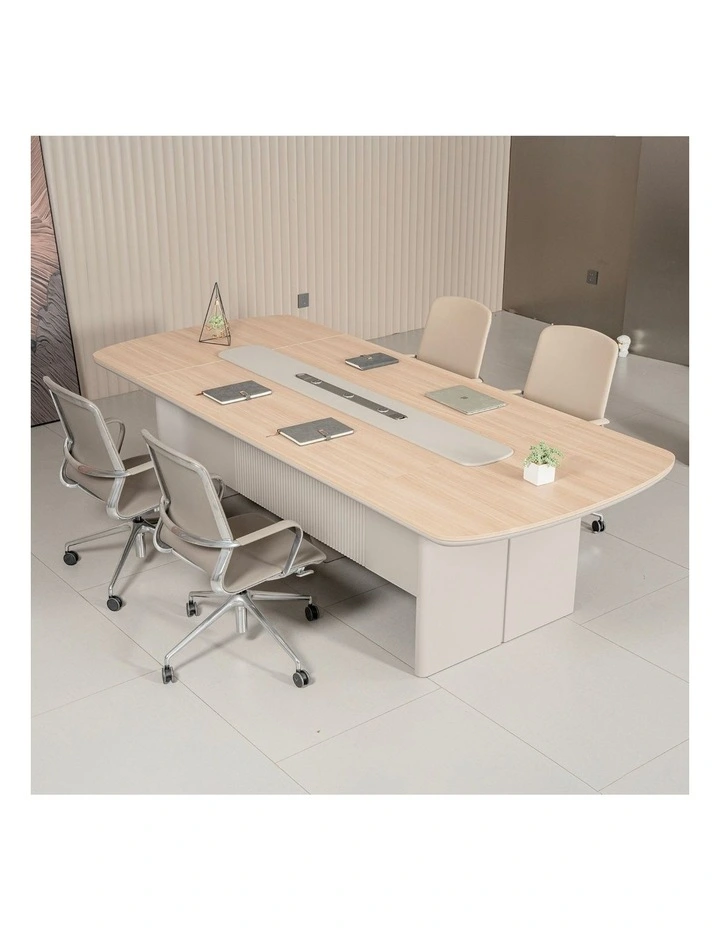IDALY Boardroom Meeting Table - 280cm x 120cm in Oak image 5