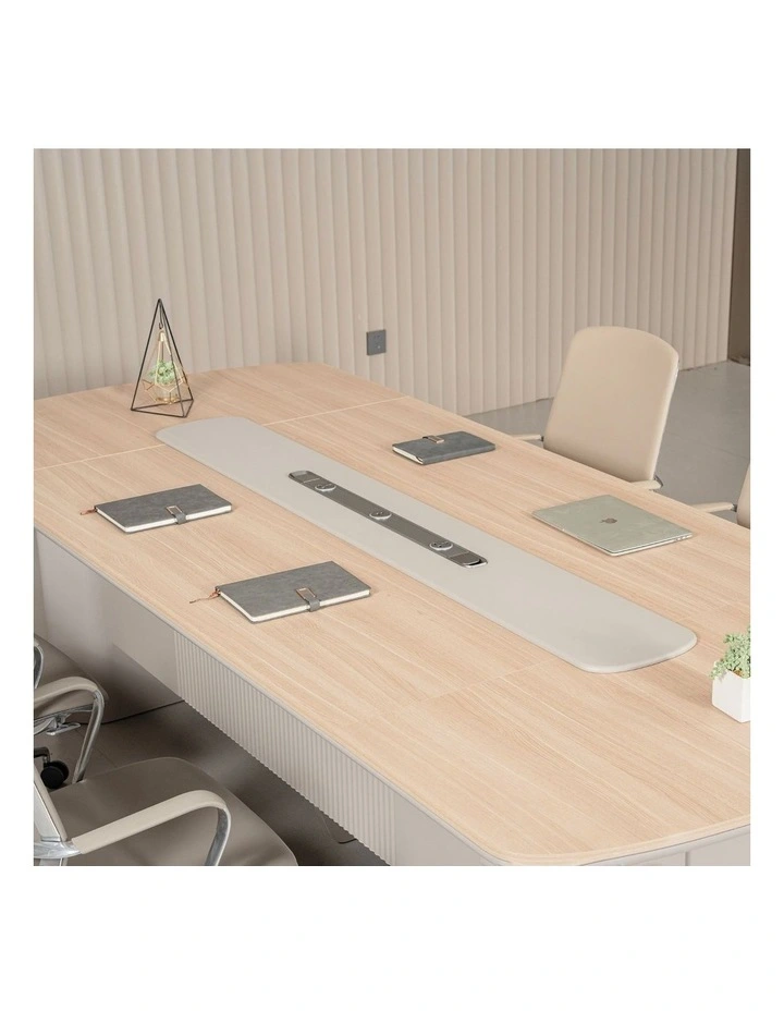 IDALY Boardroom Meeting Table - 280cm x 120cm in Oak image 7