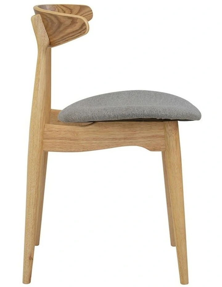 Tricia Dining Chair - Oak & Grey image 4