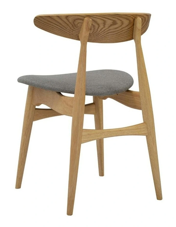 Tricia Dining Chair - Oak & Grey image 5