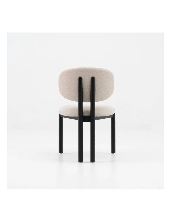 BERLY Dining Chair - Black & Natural image 6