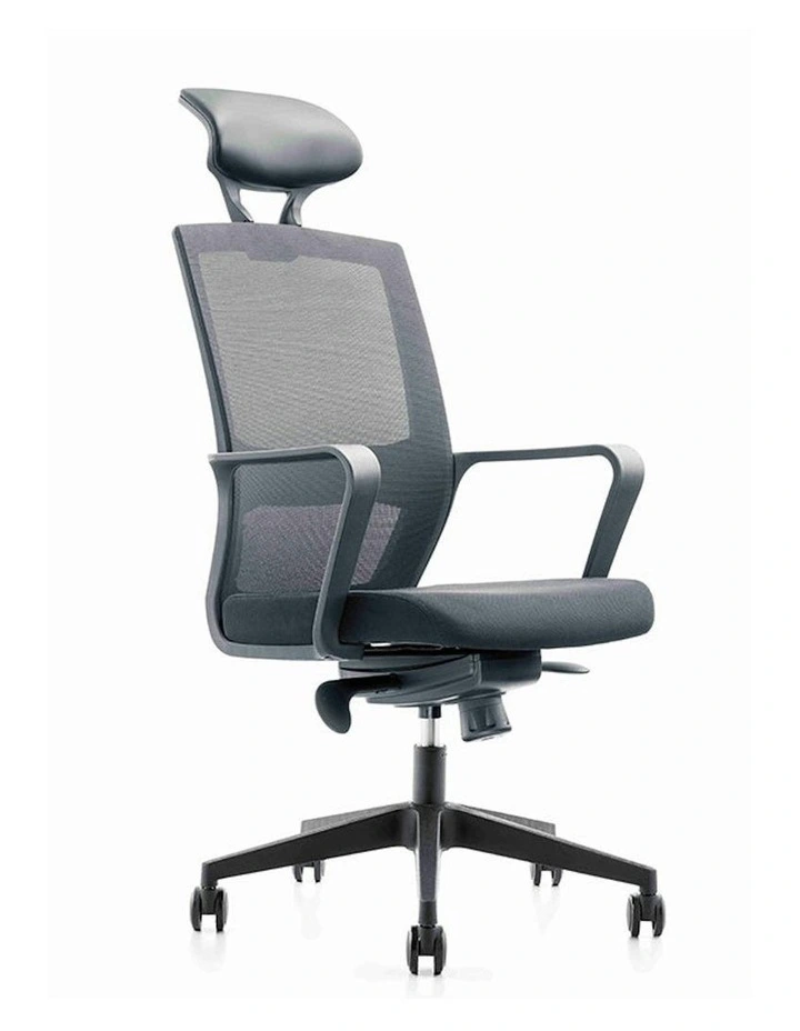 Argo Executive Office Chair with Headrest - Black image 4