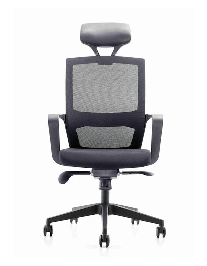 Argo Executive Office Chair with Headrest - Black image 5