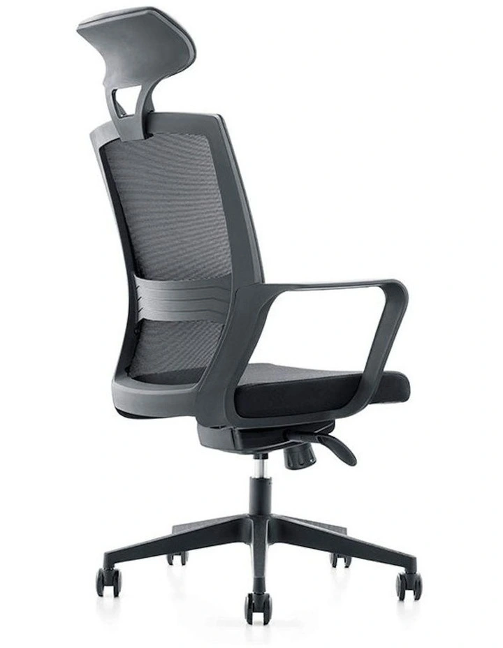 Argo Executive Office Chair with Headrest - Black image 6
