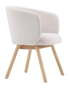 GAIA Dining Chair - Oak & Light Grey