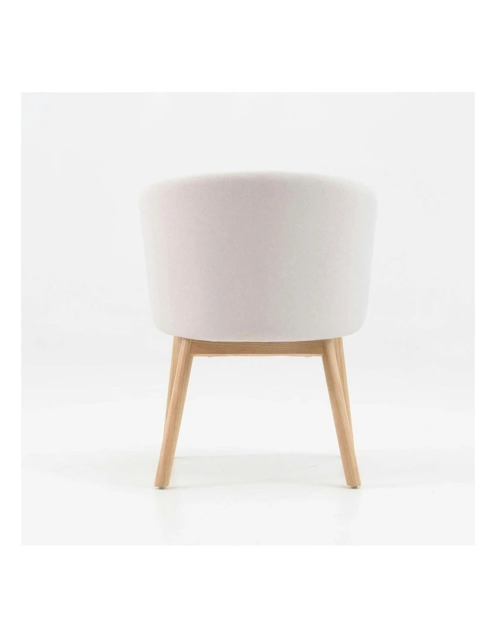 GAIA Dining Chair - Oak & Light Grey image 7
