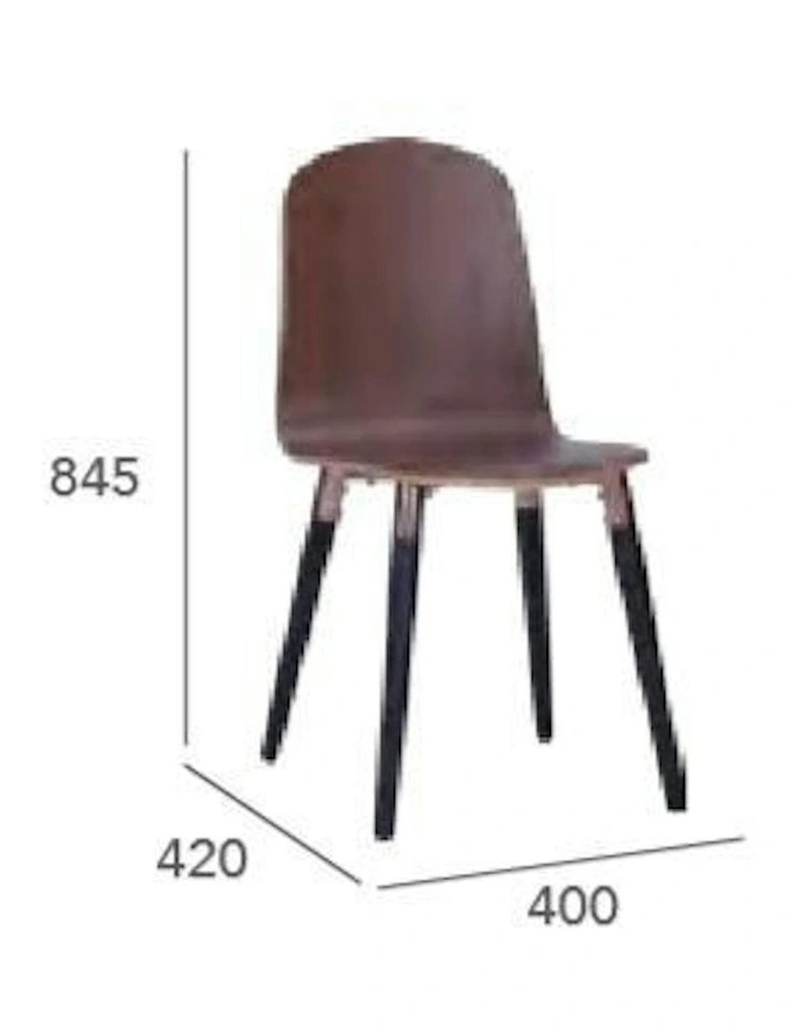 VESTA Dining Chair - Walnut image 5