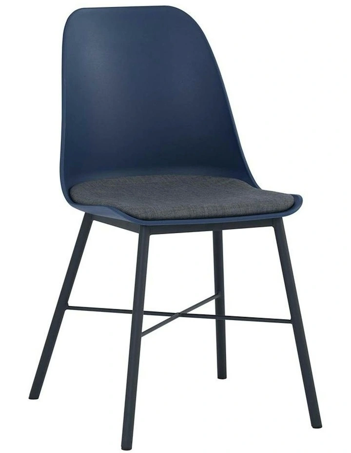 LAXMI Dining Chair - Midnight Blue & Black image 1