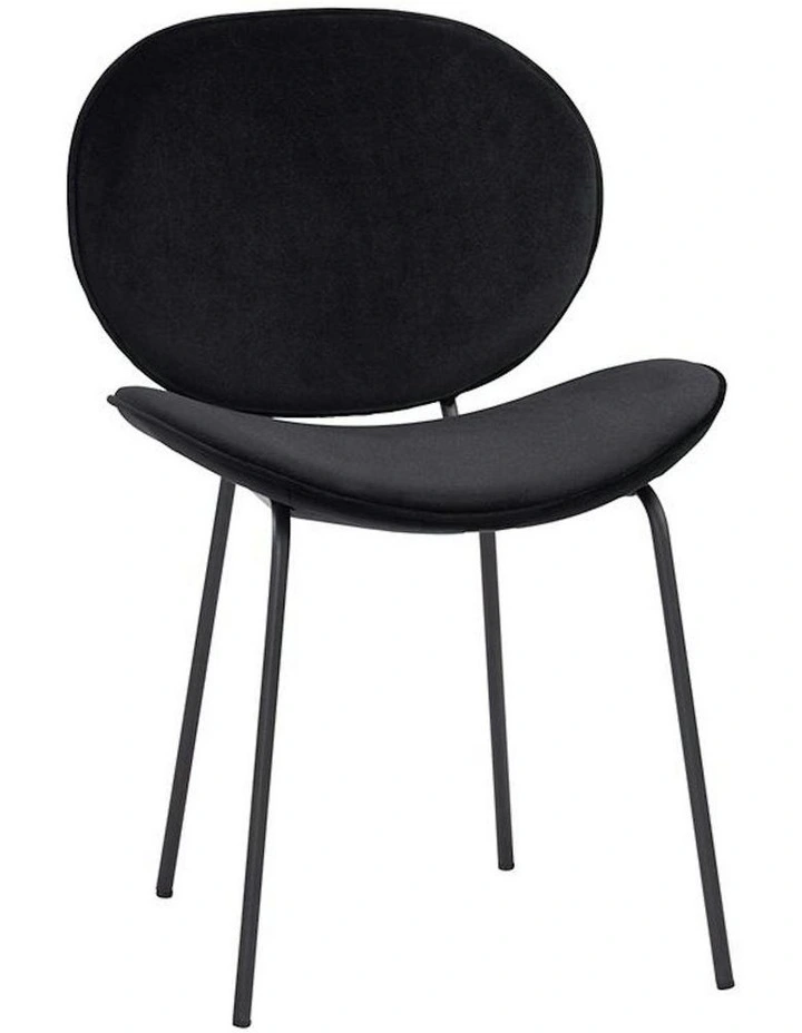 ORMER Dining Chair - Black Velvet image 1