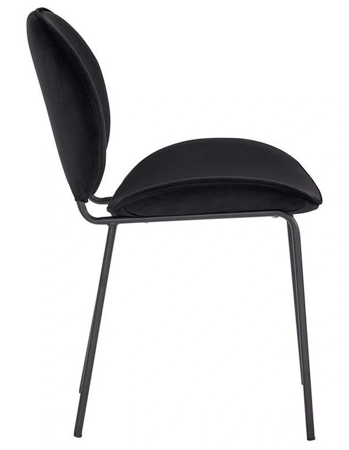 ORMER Dining Chair - Black Velvet image 3
