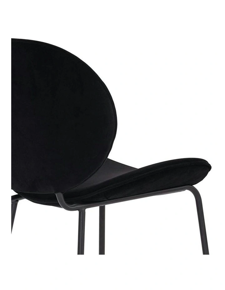 ORMER Dining Chair - Black Velvet image 5