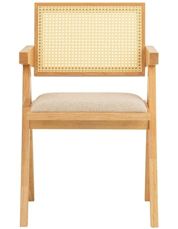 KAIRI Dining Chair - Natural & Rattan image 3