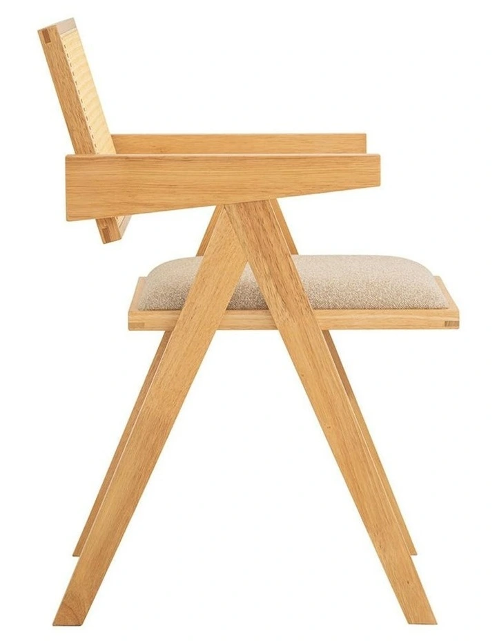 KAIRI Dining Chair - Natural & Rattan image 5