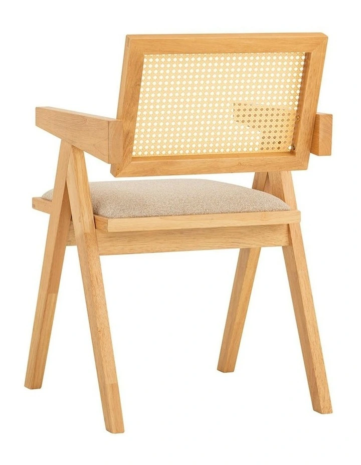 KAIRI Dining Chair - Natural & Rattan image 6