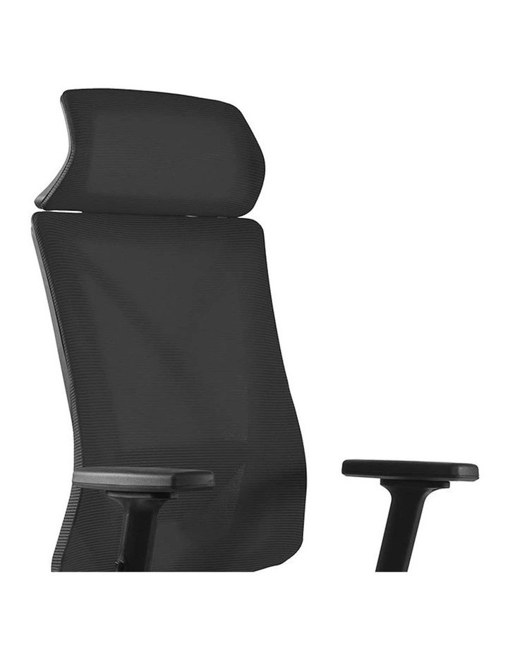 FRODE Executive Office Chair with Headrest - Black image 2
