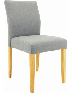 Ladee Dining Chair - Oak Silver