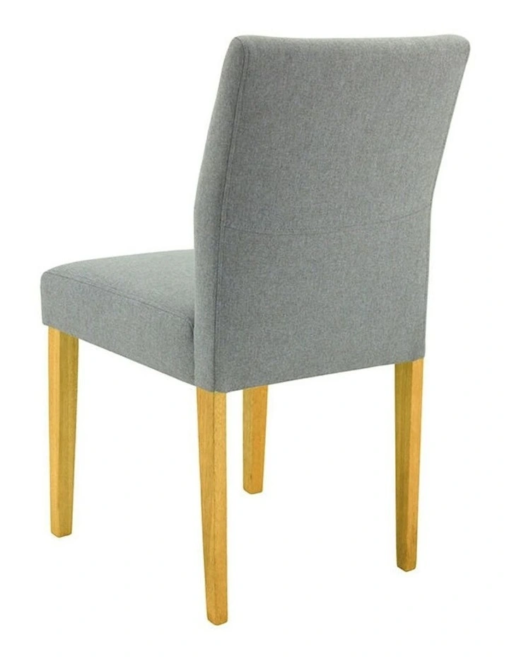 Ladee Dining Chair - Oak   Silver image 3