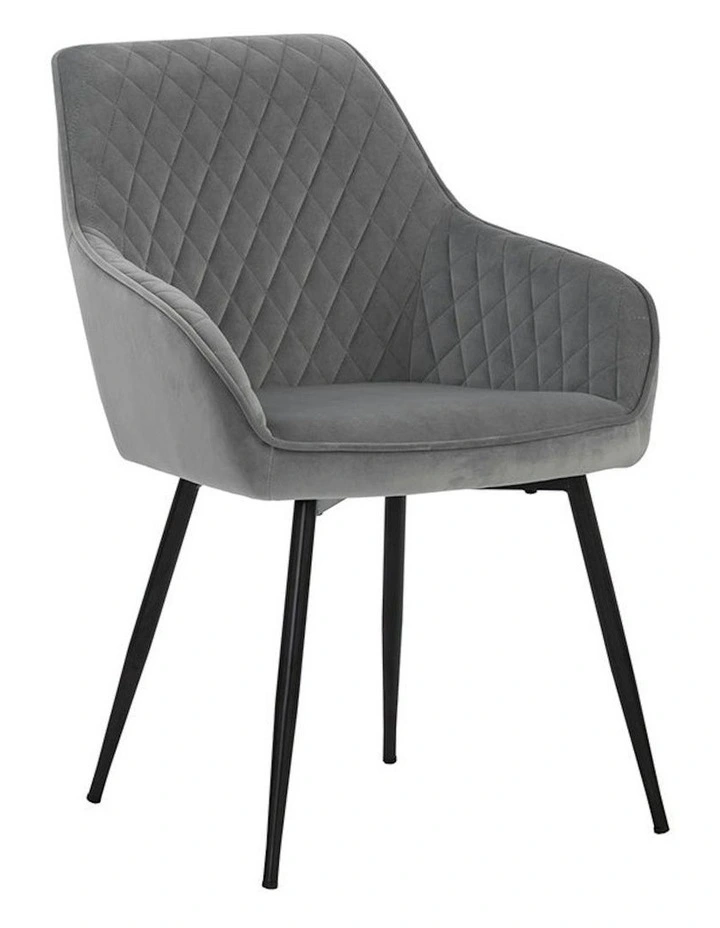 HAKON Dining Chair - Grey & Black image 1