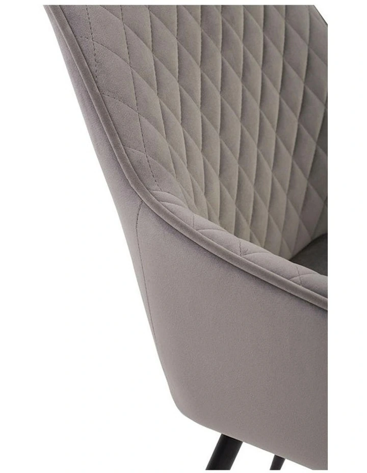HAKON Dining Chair - Grey & Black image 6