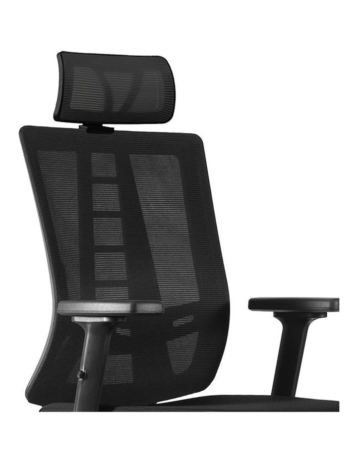 RUNE Executive Office Chair with Headrest - Black image 2