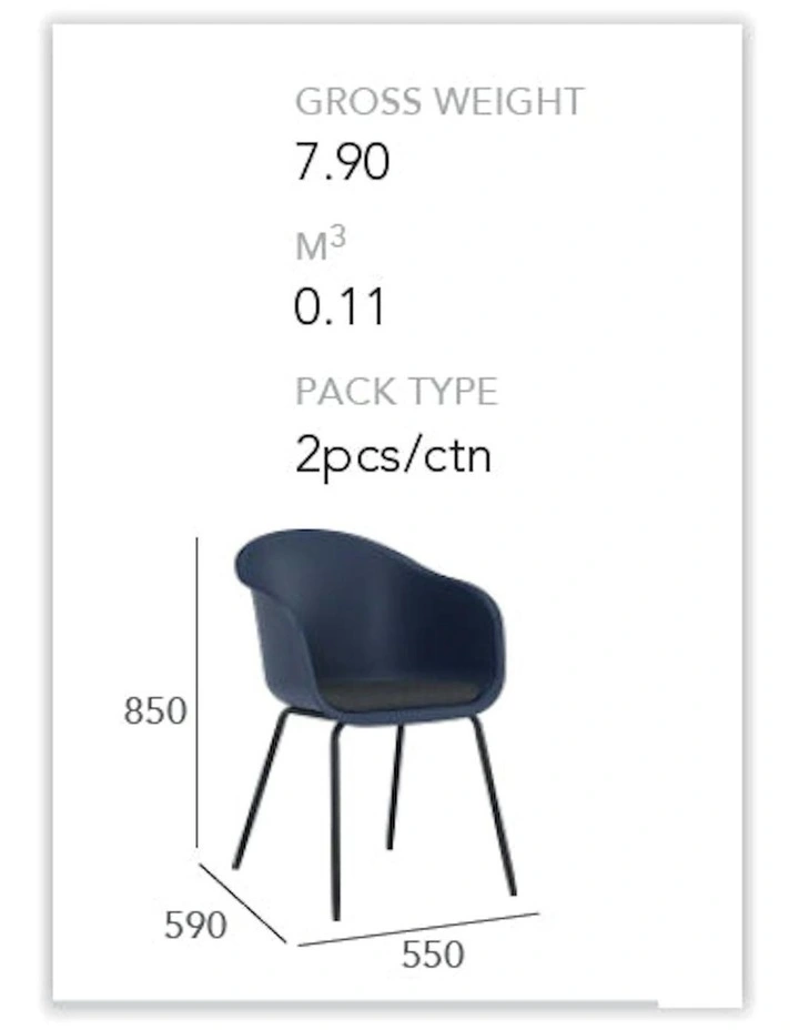 COLLEEN Dining Chair - Blue image 6