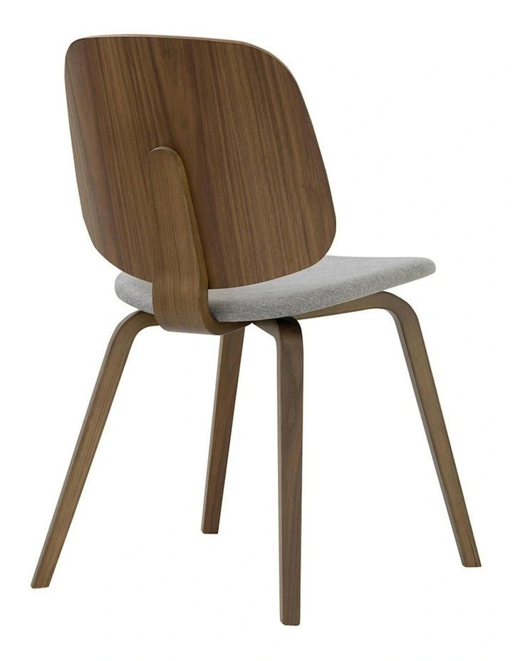 AVARIE Dining Chair - Grey & Walnut image 4