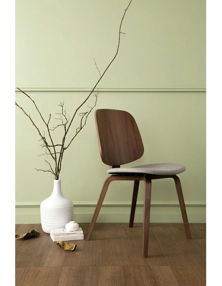 AVARIE Dining Chair - Grey & Walnut image 6