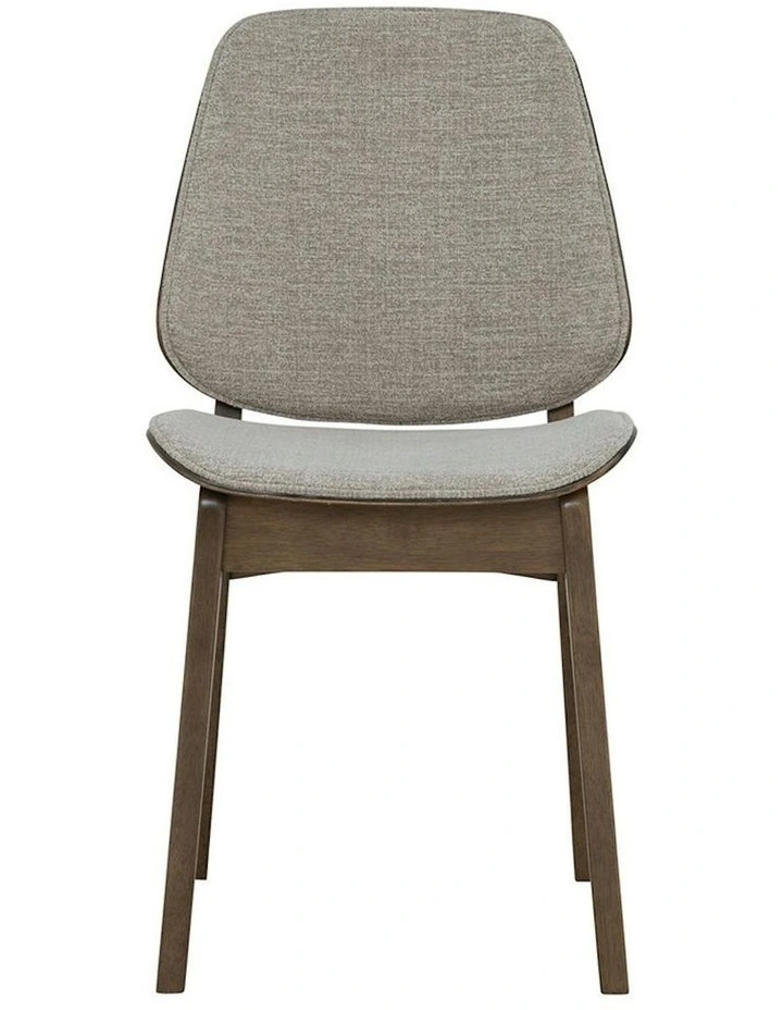 ERZA Dining Chair - Walnut & Grey image 4