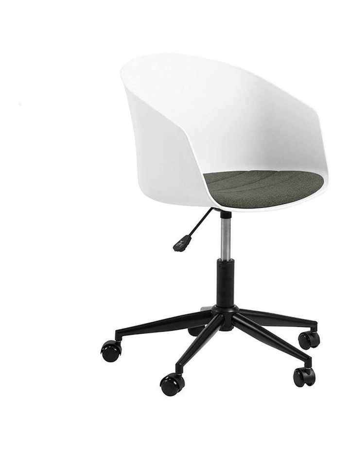 LIDAN Office Chair - White & Black image 4