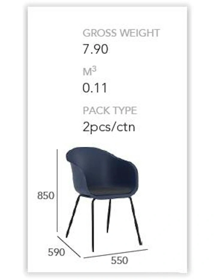 COLLEEN Dining Chair - Black image 7