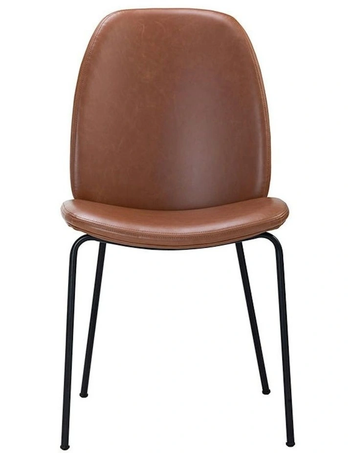 ADELIA Dining Chair - Tan & Black image 3