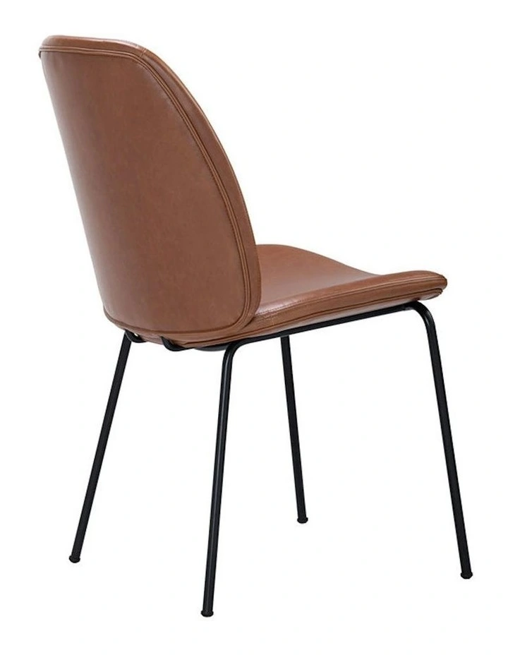 ADELIA Dining Chair - Tan & Black image 5
